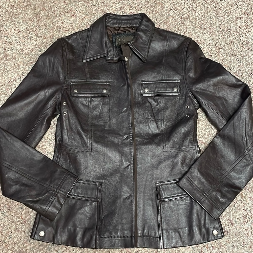 Mackage leather jacket